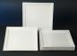 Preview: Universal Eckig Weiss Kuchenteller 6er pack