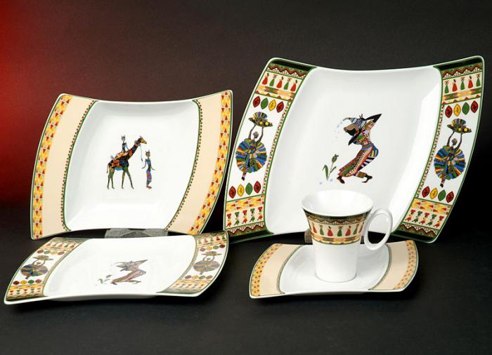 Wing Africa Style Porzellan Serie