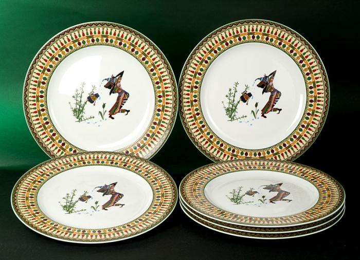 Kasva Africa Dekor Porzellan Serie