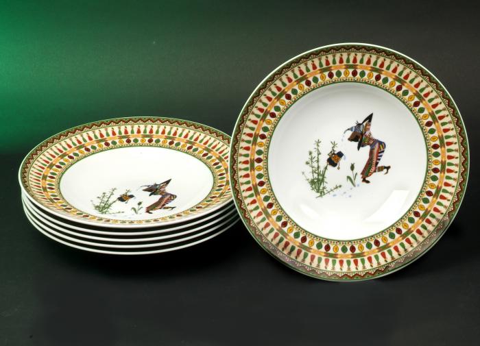 Kasva Africa Dekor Porzellan Serie