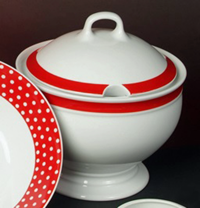 Kasva Punkte Suppentopf 2tlg