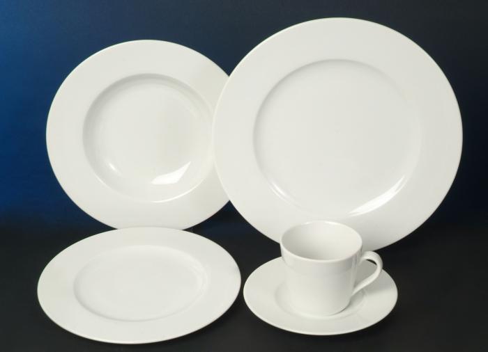 Amelie Weiss Porzellanservice Serie