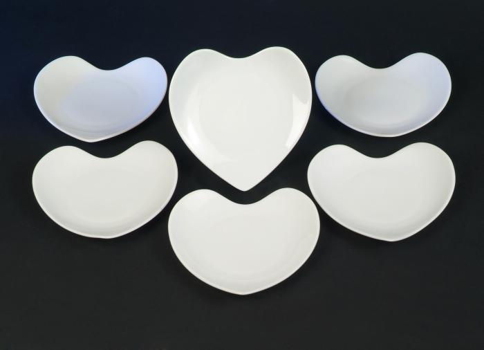 Amelie Weiss Porzellanservice Serie