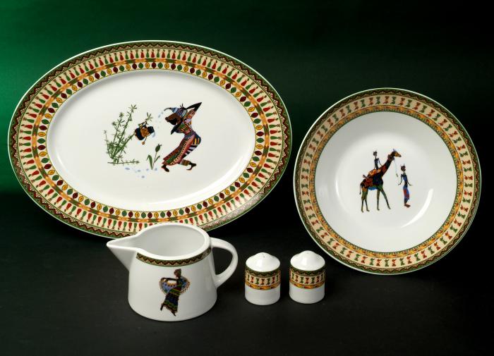 Preview: Kasva Africa Dekor Porzellan Serie