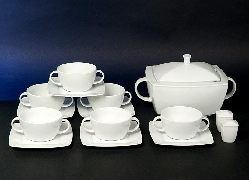 Victoria Weiss Porzellanservice Serie