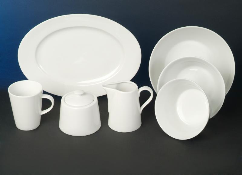 Amelie Weiss Porzellanservice Serie